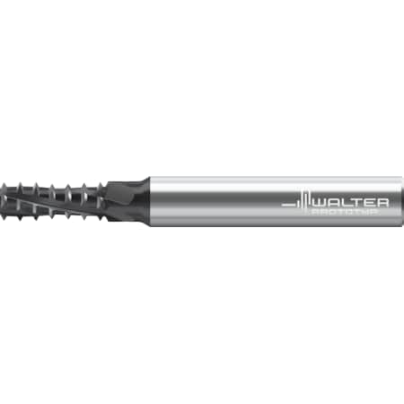 Prototyp Solid Carbide Thread Milling Cutter, Cylindrical Shank, Coolant Style TC620-UNC8-A1D-WB10TJ